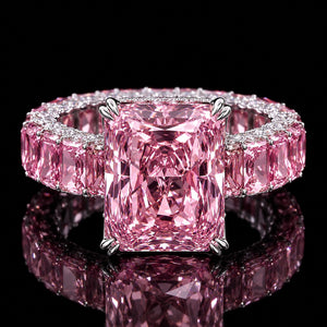 Stunning Red Zircon Statement Ring – A Touch of Luxury - Get Free Shipping