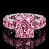 Stunning Red Zircon Statement Ring – A Touch of Luxury - Get Free Shipping