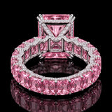 Stunning Red Zircon Statement Ring – A Touch of Luxury - Get Free Shipping